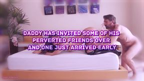 Daddy And His Friends - Sissy Caption Story With Lana Rhoades