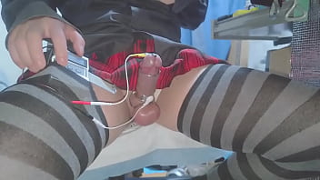 2024.08.12 crossdresser e-stim cumshot twice