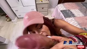 PORNOVATAS - Busty Colombian mom gets hot with Victor Bloom on the beach &mdash;  then finishes the night at home