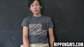 Skinny Asian twinks fuck till jizz sprays everywhere