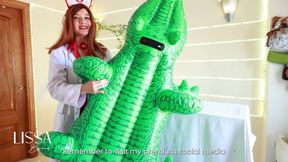 Inflatable Crocodile Surgery, Sfw Nurse