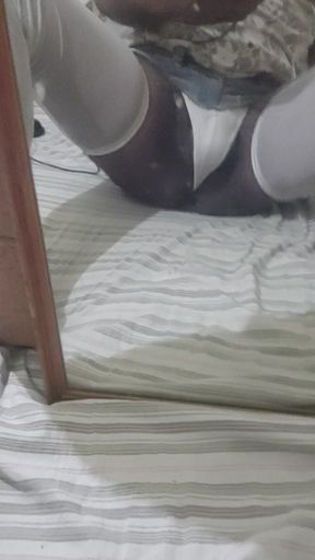 Babe Hot hairy thick cock