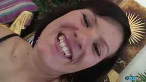 Tattooed cutie gives a great oral before riding you in POV sex