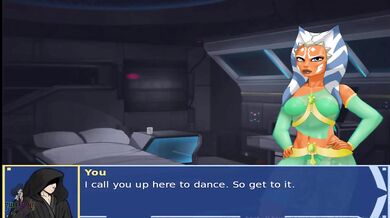Petite Ashoka Tano Gamer Girl Guide Lets Play Star Wars Hentai Parody
