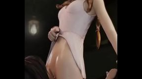 Tifa &amp_ Aerith - Hentai 3D