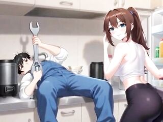 Plumber on visit ai generated