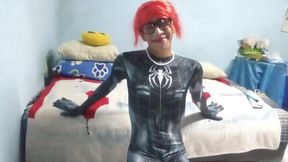 Joselynne Crossdresser In Tight Cosplay Web In Tall Heels Second Part