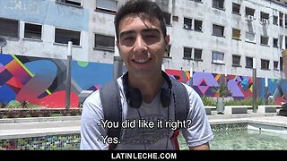 Latinleche: straight stud pays latino boy for anal pleasure and pov bareback fun