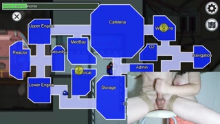 Among Us femdom handjob Stream