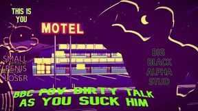 Talking Dirty to You as You Suck off a Big Black Cock