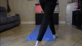 Yoga Back and side view- Topless- 1080p MP4