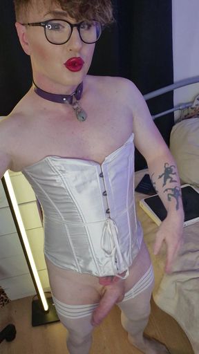 Showing off a little in my corset