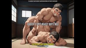 Daddy'_s Spit Roast Boys Beg | DANTE AMORE ASMR JOI