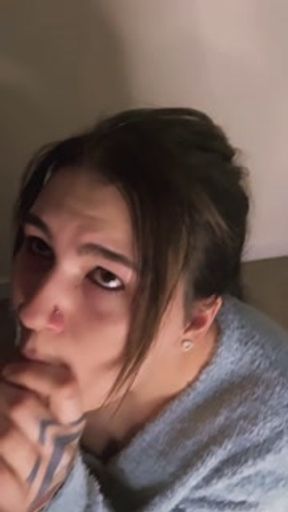 Just another cheating slut getting face fucked by a stranger of my Onlyfans