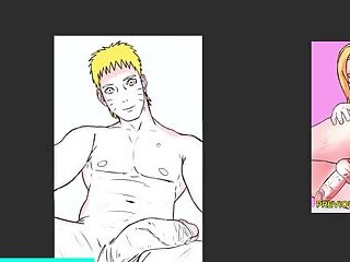 Naked Naruto Dominant JOI - Huge Dick Close Up and Stroke Instructions to Make You Cum Hard in 10 Mi