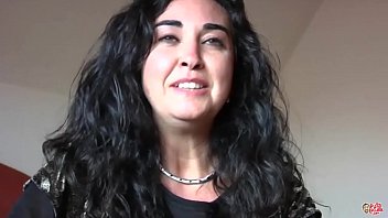 Brunette MILF Rocio takes big cock in doggystyle and gives blowjob