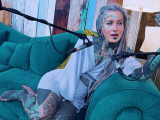 Anuskatzz tattoo model ASMR YOU - uncomfortable podcast talking
