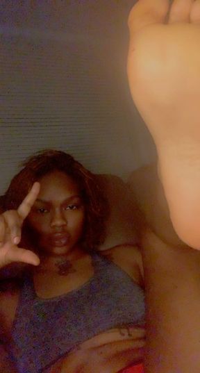 Playing with my play toy