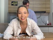 Realtor Lil Karina shows his master class on selling