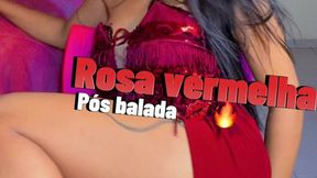 Morena gostosa comanda sua punheta guiada e brinca com dois consolos