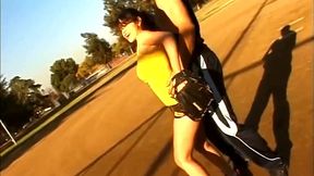evie delatosso rides cowgirl and reverse cowgirl on will steiger