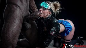 i broke that neon bitch in and fucked her pussy while her body trembled with electric shocks [ai]