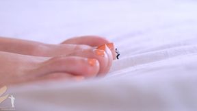 Rachel Adams Shrunken Stinky Foot Worship - 4K