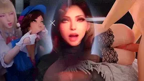 Voluptuous Hentai Beauty Embraces Wild Forest Tryst with Fiery Dominance