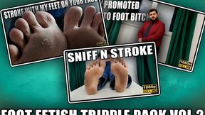 Foot Fetish Tripple Pack Vol 2 - Full HD 1080p - KingMarti