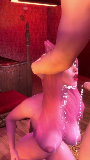 Thrilling moment from &quot;Cat&#039;s estrus l 3D animation SFM&quot;