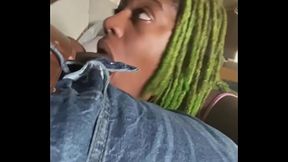 Eating his dick while he&rsquo_s in a conference call