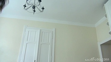 Homemade porn video with wholesome huge tits latina girlfriend