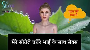 Hindi Audio Sex Story - Sex with my step-cousin