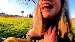 drinking liters of pee in the street with my stepfather, yellow pee and in public!!!