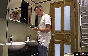21 sextury - gorgeous nurse shalina devine helps men from sperm donor office with dp fuck
