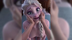 Frozen's Elsa ends up taking a fat Disney dick in a POV movie