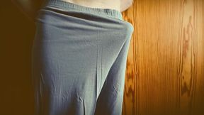Big White Cock Erection Game, Bulging, Growing Tent