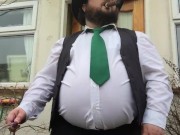 fat UK cigar cowboy clip