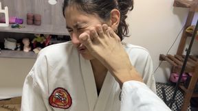 Sisters Face kicking and worship feet