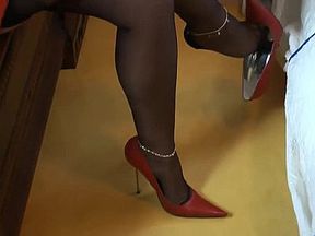 Sexy Femdom Mistress Slowly Milks Tease And Rides Tied Hubby