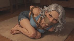 Bondage Stories #105: Silver Strands Confession of Restraint Play