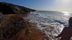 En busca de cuevas y encontramos una perfecta para tocarnos