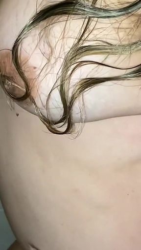 Big Ass MILF Flashing in the Bathroom