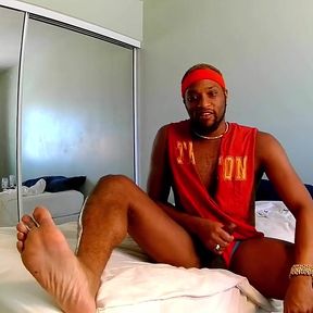 Kennie Jai Jerks off for a Fan!
