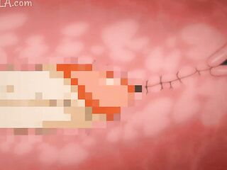 Toon hottie with large, bouncy titties is getting drilled in her daybed and groaning during the time that cumming