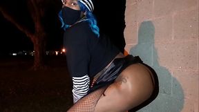 Sissy Sluts Don'_t get COLD in Public...