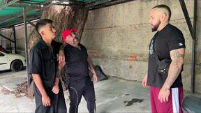 mecanicos latinos se cobran la cuenta con mi culo