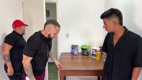 mecanicos latinos se cobran la cuenta con mi culo