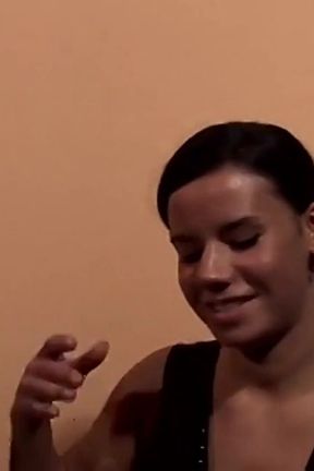 Adorable Brunette Picked up on the Street for Fucking