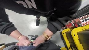 Public Storage Handjob